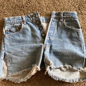 Jean shorts